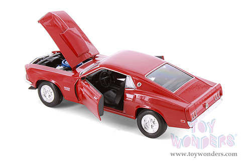 Showcasts® Collectibles - Ford Mustang Boss 429 Hardtop (1969, 1/24 scale diecast model car, Asstd.) 24067/4D MAP: $19.99