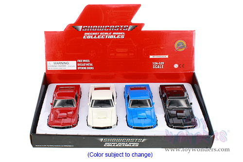Showcasts® Collectibles - Ford Mustang Boss 429 Hardtop (1969, 1/24 scale diecast model car, Asstd.) 24067/4D MAP: $19.99