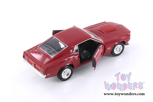 Welly - Ford Mustang Boss 429 Hardtop (1969, 1/24 scale diecast model car, Red) 24067WR