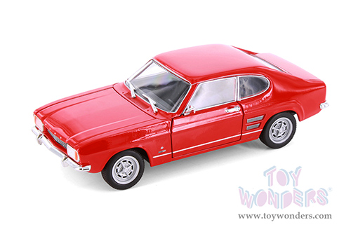 Showcasts® Collectibles - Ford Capri Hardtop (1969, 1/24 scale diecast model car, Asstd.) 24069/4D MAP: $19.99