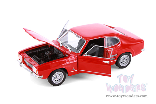Showcasts® Collectibles - Ford Capri Hardtop (1969, 1/24 scale diecast model car, Asstd.) 24069/4D MAP: $19.99