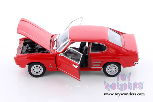 Welly - Ford Capri Hardtop (1969, 1/24 scale diecast model car, Red) 24069WR