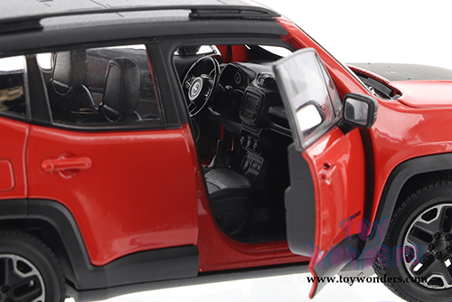 Welly - Jeep&reg; Renegade Trailhawk (1/24 scale diecast model car, Asstd.) 24071/4D