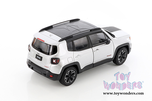 Welly - Jeep&reg; Renegade Trailhawk (1/24 scale diecast model car, Asstd.) 24071/4D