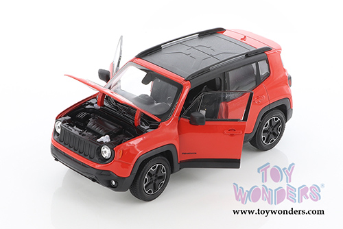 Welly - Jeep&reg; Renegade Trailhawk (1/24 scale diecast model car, Asstd.) 24071/4D