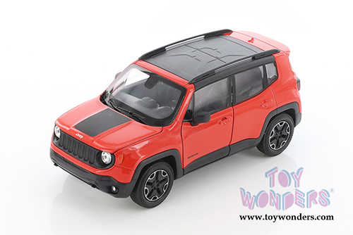 Welly - Jeep&reg; Renegade Trailhawk (1/24 scale diecast model car, Asstd.) 24071/4D