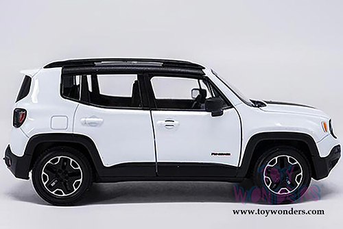 Welly - Jeep&reg; Renegade Trailhawk (1/24 scale diecast model car, White) 24071WWT