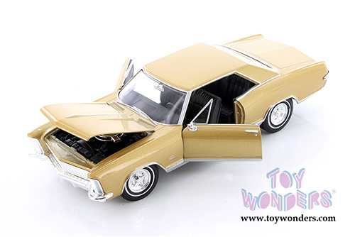 Welly - Buick&reg; Riviera&trade; Grand Sport Hardtop (1965, 1/24 scale diecast model car, Gold) 24072WG