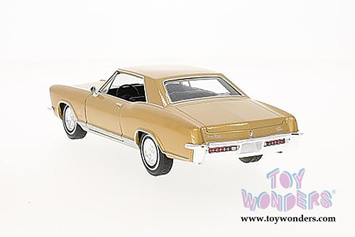Welly - Buick&reg; Riviera&trade; Grand Sport Hardtop (1965, 1/24 scale diecast model car, Gold) 24072WG
