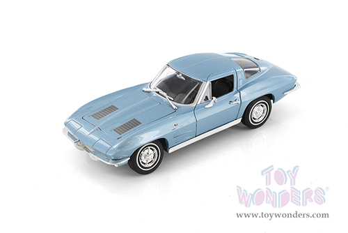 Welly - Chevrolet® Corvette® Hardtop (1963, 1/24 scale diecast model car, Asstd.) 24073/4D