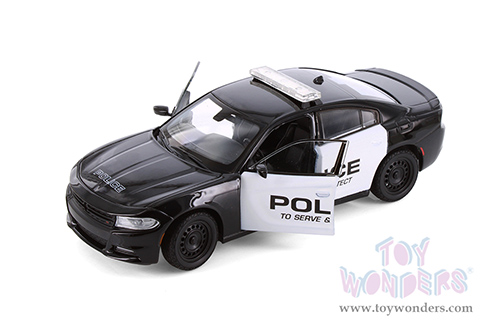 Showcasts® Collectibles - Dodge Charger Pursuit Police (2016, 1/24 scale diecast model car, Black/White) 24079P/4D MAP: $19.99
