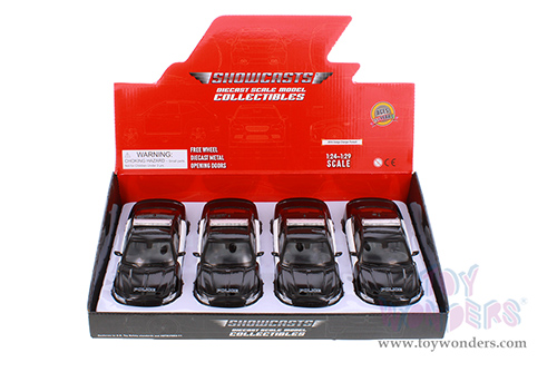 Showcasts® Collectibles - Dodge Charger Pursuit Police (2016, 1/24 scale diecast model car, Black/White) 24079P/4D MAP: $19.99