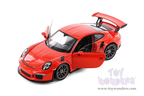 Showcasts® Collectibles - Porsche 911 GT3 RS Hardtop (1/24 scale diecast model car, Asstd.) 24080/4D MAP: $19.99