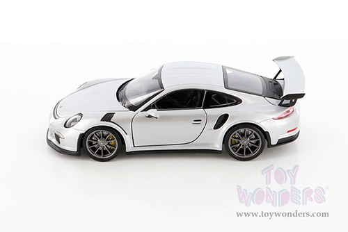 Welly - Porsche 911 GT3 RS Hardtop (1/24 scale diecast model car, Silver) 24080WSV
