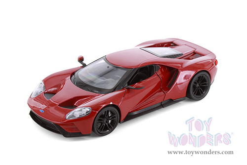Showcasts® Collectibles - Ford GT Hardtop (2017, 1/24 scale diecast model car, Asstd.) MAP: $19.99