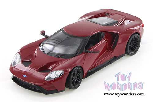 Welly - Ford GT Hardtop (2017, 1/24 scale diecast model car, Red) 24082WR