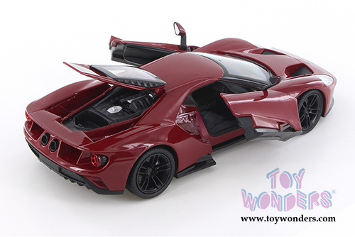 Welly - Ford GT Hardtop (2017, 1/24 scale diecast model car, Red) 24082WR