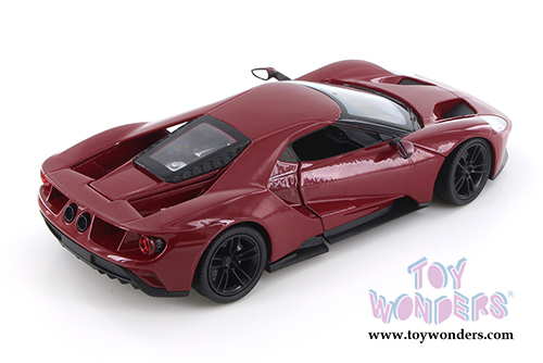 Welly - Ford GT Hardtop (2017, 1/24 scale diecast model car, Red) 24082WR