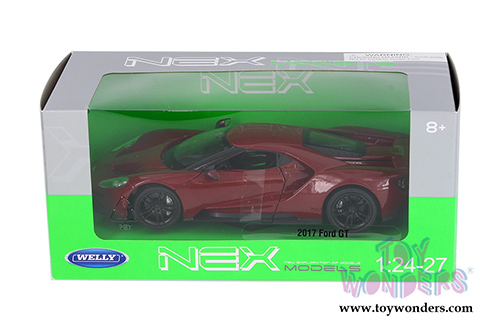 Welly - Ford GT Hardtop (2017, 1/24 scale diecast model car, Red) 24082WR
