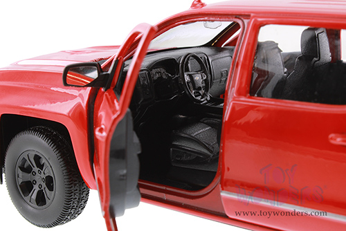 Showcasts® Collectibles - Chevrolet® Silverado™ Pickup (2017, 1/29 scale diecast model car, Asstd.) 24083/4D MAP: $19.99