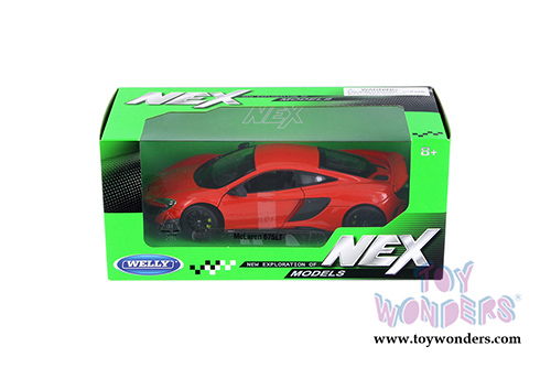 Welly - McLaren 675LT Coupe (1/24 scale diecast model car, Red) 24089WR