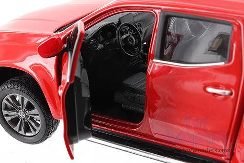 Welly - Mercedes-Benz X-Class Pickup Truck (1/27 Scale diecast model car, Red) 24100WR