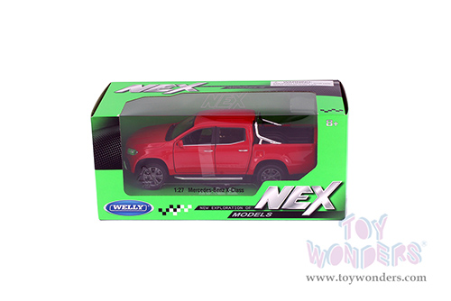 Welly - Mercedes-Benz X-Class Pickup Truck (1/27 Scale diecast model car, Red) 24100WR