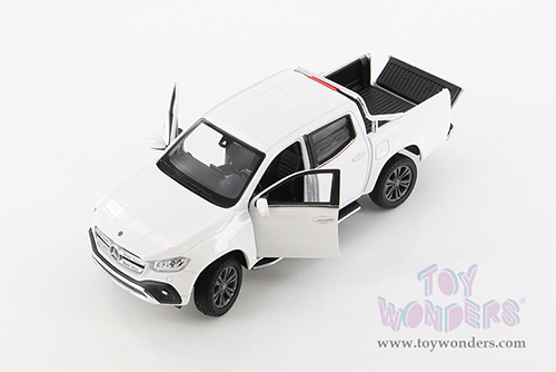Welly - Mercedes-Benz X-Class Pickup Truck (1/27 Scale diecast model car, White) 24100WWT