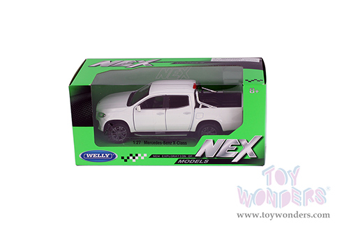 Welly - Mercedes-Benz X-Class Pickup Truck (1/27 Scale diecast model car, White) 24100WWT
