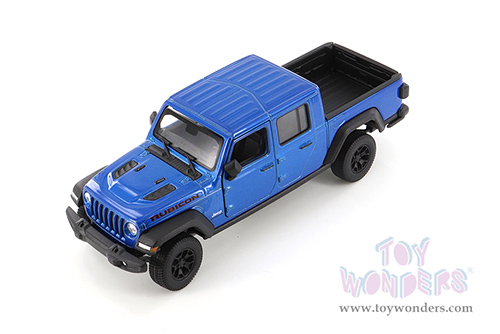 Welly - Jeep® Gladiator Pickup Truck (2020, 1/27 Scale diecast model car, Blue) 24103WBU