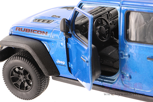 Welly - Jeep® Gladiator Pickup Truck (2020, 1/27 Scale diecast model car, Blue) 24103WBU
