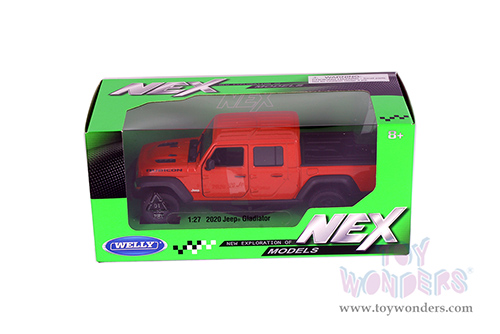 Welly - Jeep® Gladiator Pickup Truck (2020, 1/27 Scale diecast model car, Orange) 24103WOR