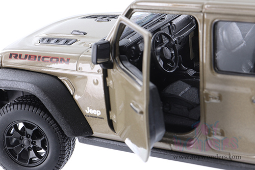 Welly - Jeep&reg; Gladiator Pickup Truck (2020, 1/27 Scale diecast model car, Sand) 24103WSD