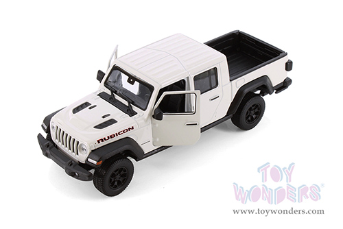 Welly - Jeep® Gladiator Pickup Truck (2020, 1/27 Scale diecast model car, White) 24103WWT