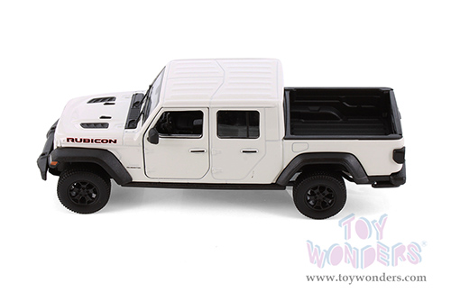 Welly - Jeep® Gladiator Pickup Truck (2020, 1/27 Scale diecast model car, White) 24103WWT