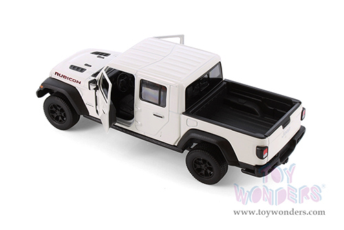 Welly - Jeep® Gladiator Pickup Truck (2020, 1/27 Scale diecast model car, White) 24103WWT