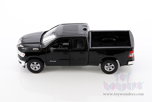 Welly - Dodge Ram 1500 Pickup Truck (2019,1/27 scale diecast model car, Maroon) 24104WBK