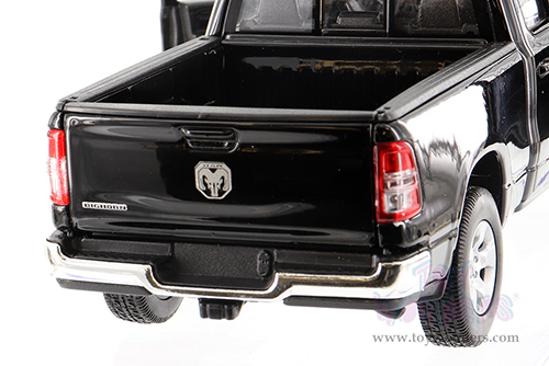 Welly - Dodge Ram 1500 Pickup Truck (2019,1/27 scale diecast model car, Maroon) 24104WBK