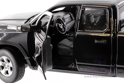 Welly - Dodge Ram 1500 Pickup Truck (2019,1/27 scale diecast model car, Maroon) 24104WBK