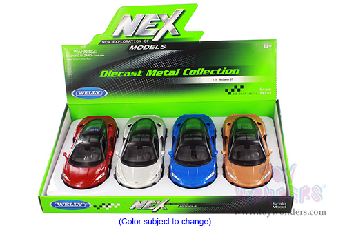 Welly - McLaren GT Coupe (1/24 scale diecast model car, Asstd.) 24105/4D