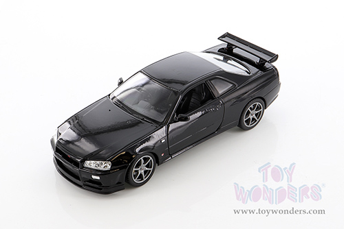Welly - Nissan Skyline GT-R (R34) Hardtop (1/24 scale diecast model car, Asstd.) 24108/4D