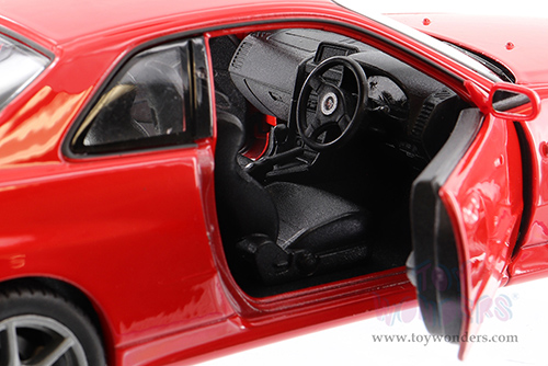 Welly - Nissan Skyline GT-R (R34) Hardtop (1/24 scale diecast model car, Red) 24108WR