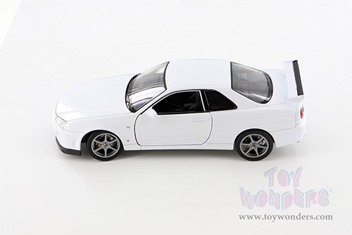 Welly - Nissan Skyline GT-R (R34) Hardtop (1/24 scale diecast model car, White) 24108WWT