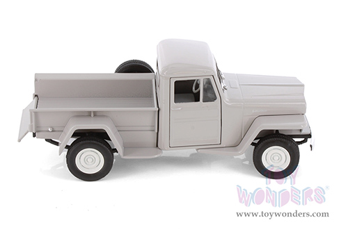 Welly - Jeep® Willys Pickup Truck (1947, 1/24 Scale diecast model car, Asstd.) 24116/4D