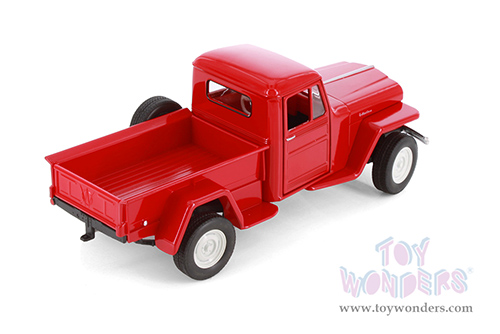 Welly - Jeep® Willys Pickup Truck (1947, 1/24 Scale diecast model car, Asstd.) 24116/4D