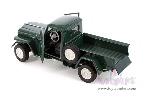 Welly - Jeep® Willys Pickup Truck (1947, 1/24 Scale diecast model car, Asstd.) 24116/4D
