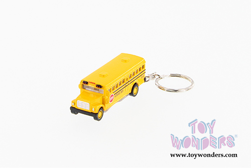 2523DK Kinsmart School Bus Key Chain Diecast Model Car