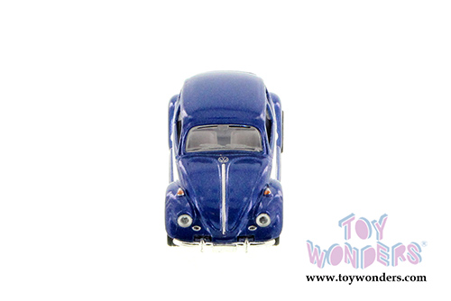 2540DC/2 Kinsmart 1967 Volkswagen Classical Beetle Hardtop Blue Diecast Model Car
