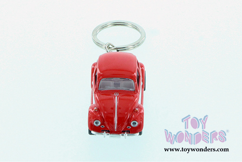 Kinsmart - Volkswagen Classical  Beetle Key Chain (1967, 1/64 Scale diecast model car, Asstd.) 2540DCK