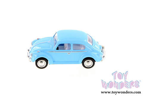 Kinsmart - Volkswagen Classical  Beetle with/without Key Chain (1967, 1/64 Scale diecast model car, Asstd.) 2543D/2